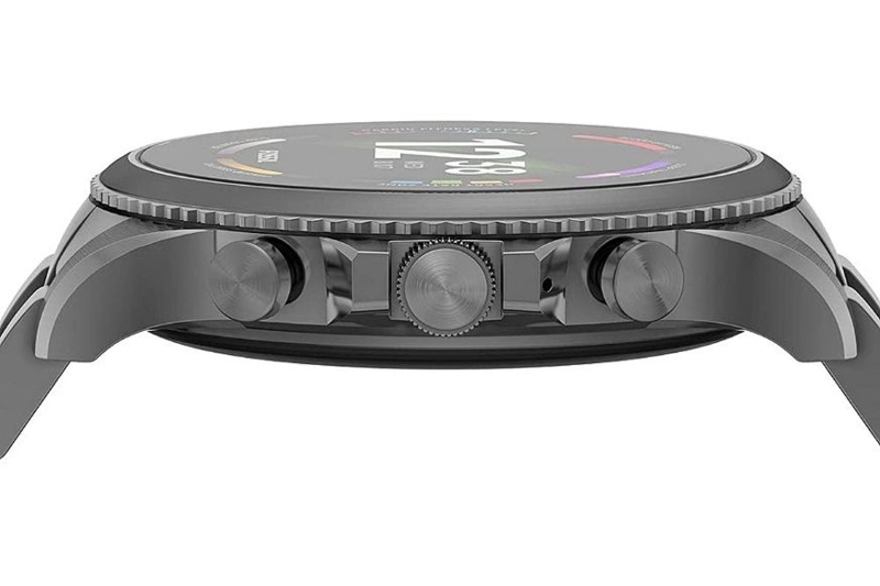 Мужские смарт-часы Fossil Gen 6 сбоку.
